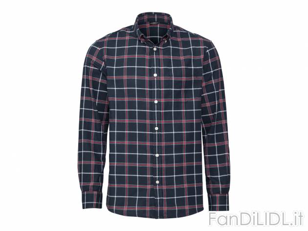 Camicia Modern Fit da uomo Livergy, prezzo 9.99 &#8364; 
Misure: S-XL 
- Puro ...