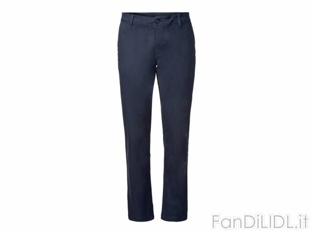 Pantaloni Chino Straight Fit da uomo Livergy, prezzo 9.99 &#8364; 
Misure: 48-56
Taglie ...