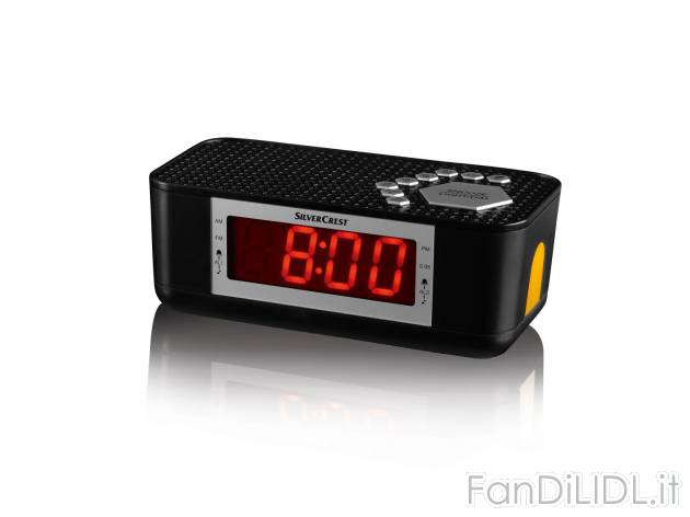 Radiosveglia , prezzo 9.99 &#8364; per Alla confezione 
- Con grande display ...