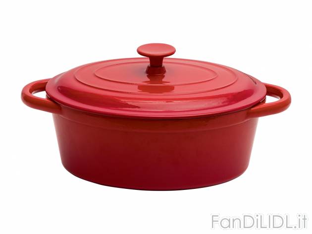 Rostiera in ghisa Ernesto, prezzo 34.99 € 
4 L 
- Rivestimento smaltato all&#039;interno ...
