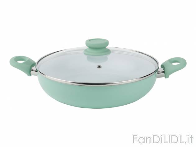 Tegame con coperchio Ernesto, prezzo 14.99 &#8364; 
Ø 28 cm 
- Rivestimento ...