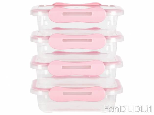 Set contenitori salvafreschezza con chiusura ermetica Ernesto, prezzo 4.99 &#8364; ...