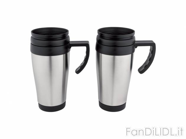 Tazza da passeggio Ernesto, prezzo 4.99 &#8364; 
2 pezzi 
- 420 ml / 450 ml
Caratteristiche

- ...