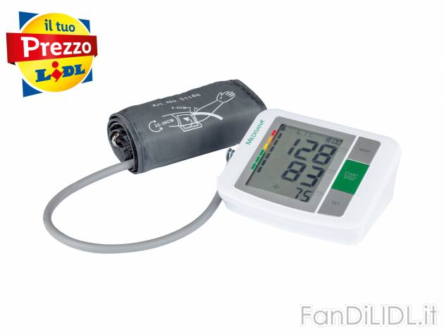 Misuratore di pressione da braccio Medisana, prezzo 19.99 &#8364; 
- Manicotto ...