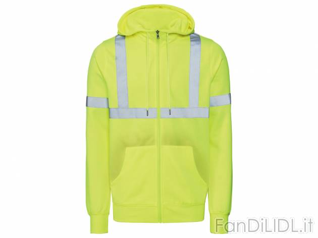 Felpa con dettagli rifrangenti da uomo Livergy, prezzo 12.99 € 
Misure: S-XL
Taglie ...