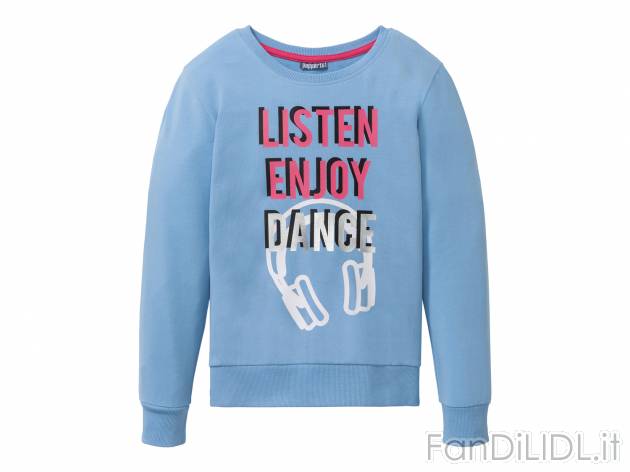 Felpa da bambina Pepperts, prezzo 7.99 € 
Misure: 6-14 anni
Taglie disponibili

Caratteristiche

- ...