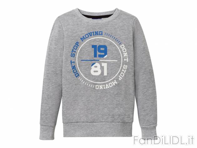 Felpa da bambino Pepperts, prezzo 7.99 € 
Misure: 6-14 anni
Taglie disponibili

Caratteristiche

- ...