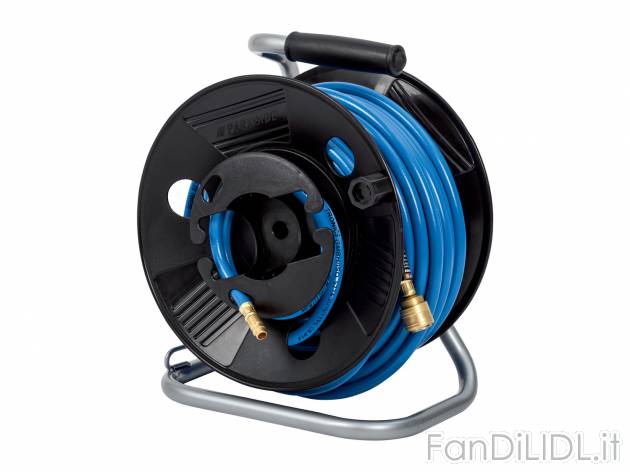 Tubo per aria compressa con avvolgicavo Parkside, prezzo 19.99 € 
20 m 
- Innesto ...