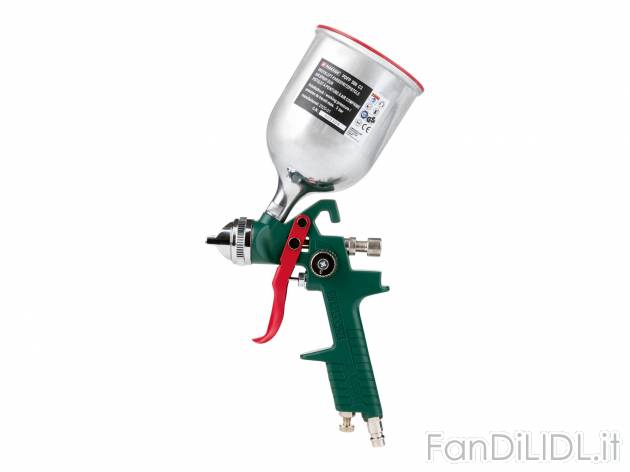 Pistola ad aria compressa per verniciatura a spruzzo Parkside, prezzo 9.99 € 
- ...