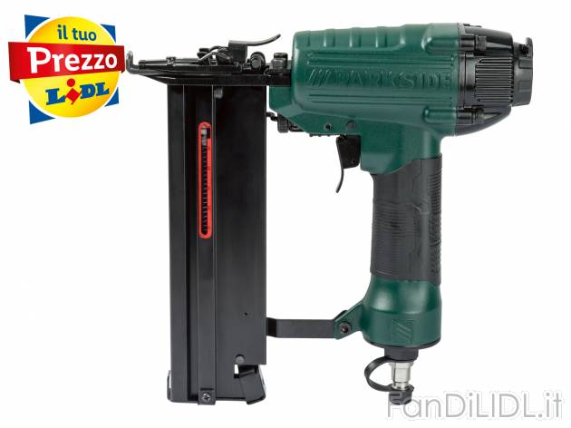Pistola sparapunti ad aria compressa Parkside, prezzo 19.99 € 
- Per graffe e ...