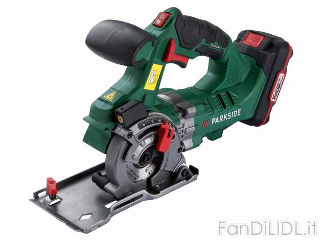 Sega ad immersione ricaricabile Parkside, X20VTeam, prezzo 69.00 € 
- Laser attivabile ...