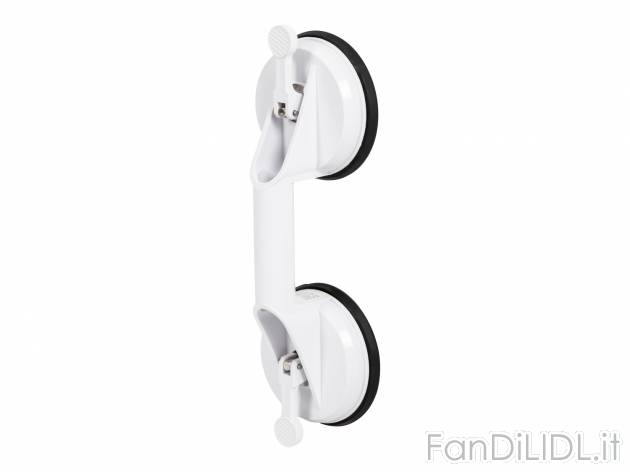 Maniglia da bagno con ventose Ridder, prezzo 9.99 &#8364; 
- Rimovibile
- Portata ...