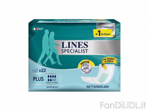 Assorbenti per incontinenza sagomati o rettangolari , prezzo 4.99 € 
- 
12 o ...