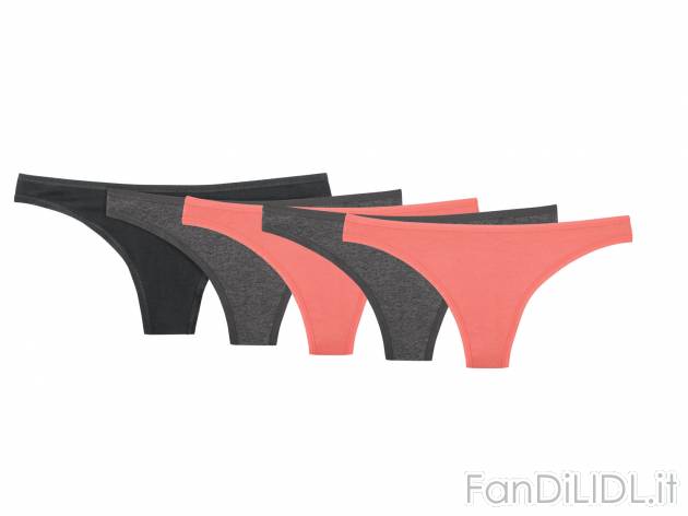 Perizoma da donna , prezzo 5.99 &#8364; per Alla confezione 
-  5 pezzi