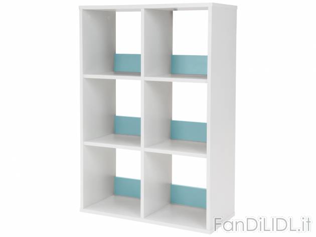 Scaffale con 6 ripiani Livarno Living, prezzo 34.99 &#8364; 
- 6 scomparti con ...