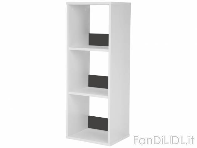 Scaffale con 3 ripiani Livarno Living, prezzo 24.99 &#8364; 
- 3 scomparti con ...