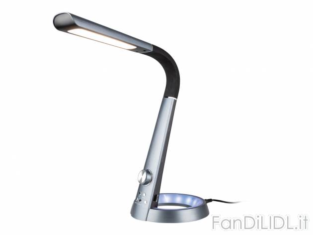Lampada LED per scrivania Livarno Lux, prezzo 34.99 € 
- Braccio flessibile
- ...