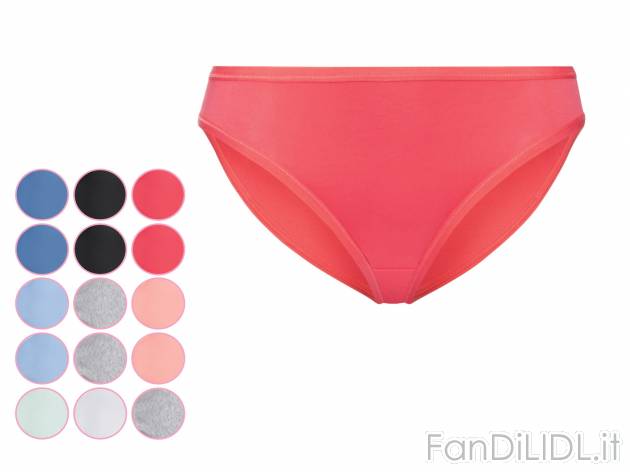 Minislip da donna, 5 pezzi Esmara Lingerie, prezzo 5.99 &#8364; 
Misure: S-L
Caratteristiche

- ...