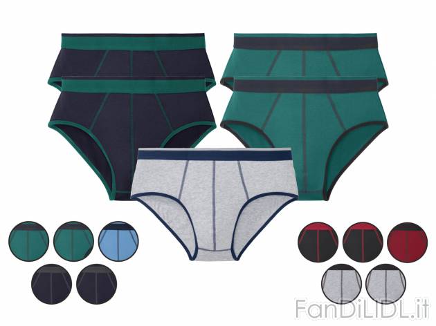 Slip da uomo, 5 pezzi Livergy, prezzo 7.99 &#8364; 
Misure: M-XL
Taglie disponibili

Caratteristiche

- ...