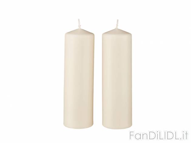 Set candele , prezzo 3.99 &#8364; per Al set 
- 2 pezzi
- ca. &#216; 7x22 ...