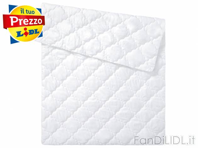 Piumino singolo Meradiso, prezzo 19.99 € 
- 2 coperte trapuntate l&#039;una ...