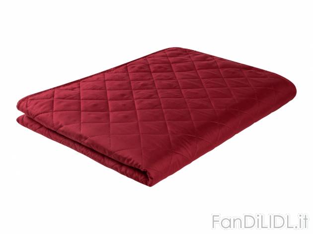 Copriletto matrimoniale Meradiso, prezzo 19.99 €  

Caratteristiche

- OEKO-TEX