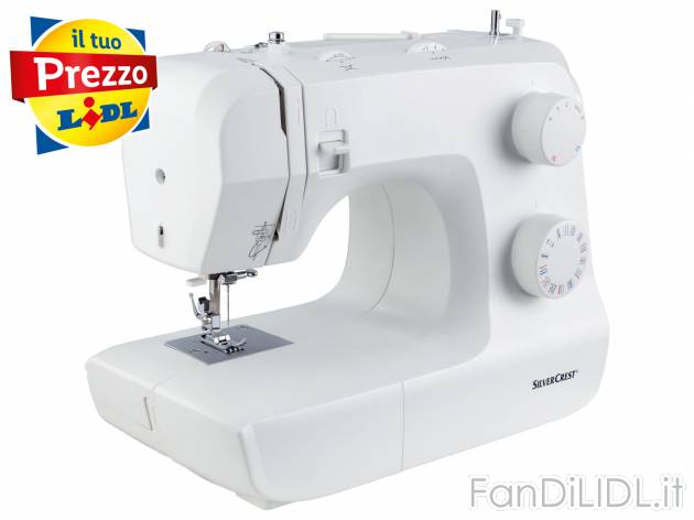 Macchina da cucire Silvercrest, prezzo 79.00 € 
Con 33 funzioni di cucitura 
- ...