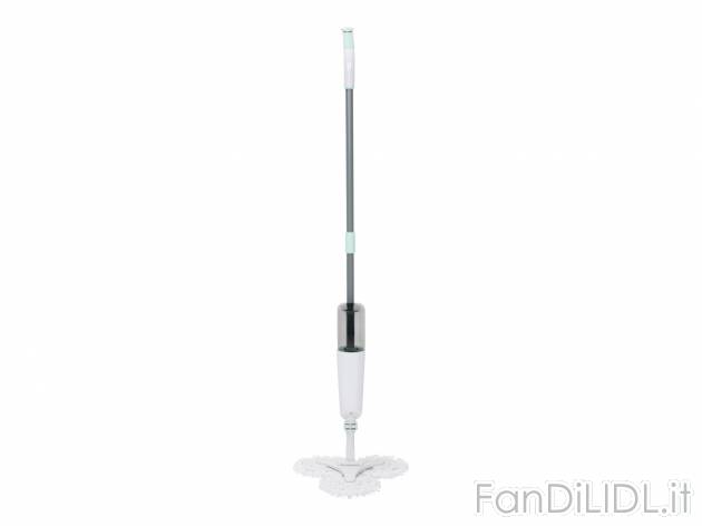 Lavapavimenti con spruzzatore AquaPur, prezzo 19.99 € 
- Con teste pulenti rotanti
- ...