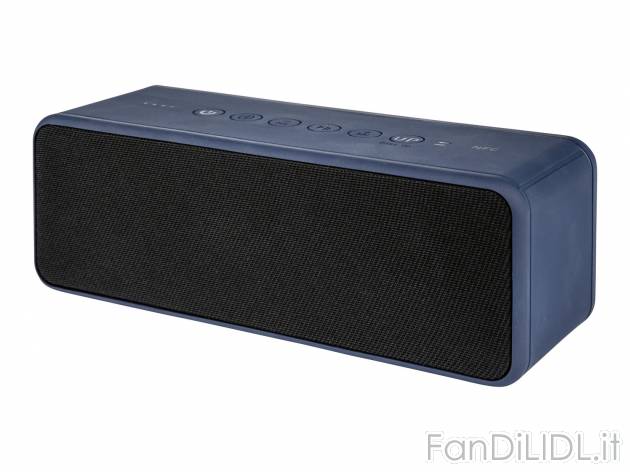 Altoparlante Bluetooth Silvercrest, prezzo 49.00 € 
- Suono eccellente grazie ...