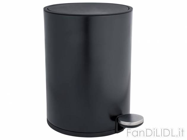 Pattumiera per bagno Miomare, prezzo 9.99 &#8364; 
- Cestino interno in plastica ...