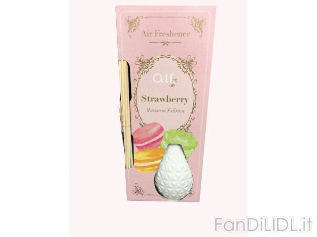 Profumatore per ambienti al profumo di macaron , prezzo 4.49 &#8364; 
Novità! ...