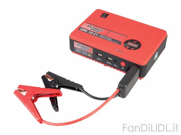 Powerbank con compressore Ultimate Speed, prezzo 69.00 &#8364; 
- Batteria agli ...