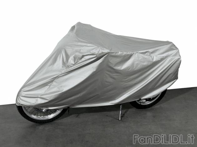 Telo coprimoto Crivit, prezzo 9.99 &#8364; 
- Con finestra per mostrare la targa
- ...