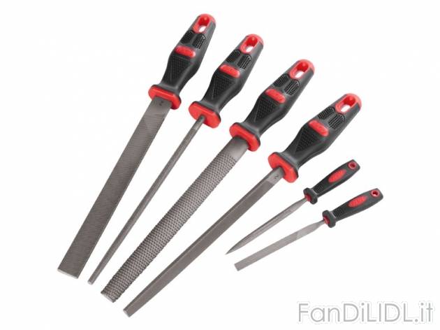 Set lime e raspa per legno, 6 pezzi Powerfix, prezzo 7,99 &#8364; per Alla confezione ...