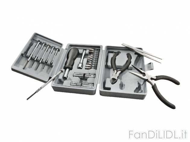 Set utensili per meccanica di precisione, 26 pezzi Powerfix, prezzo 6,99 &#8364; ...