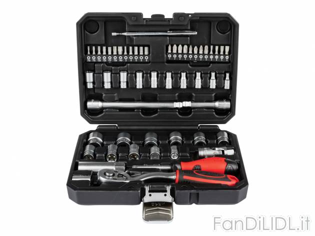 Set chiavi a bussola Powerfix, prezzo 22.99 &#8364; 
53 pezzi 
- In acciaio ...