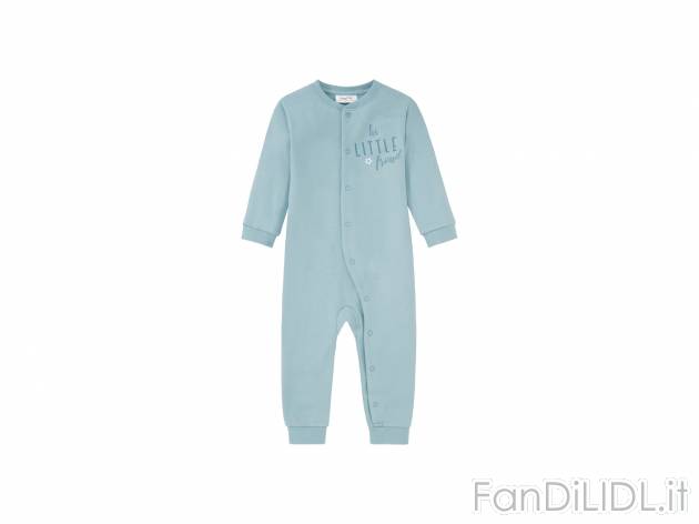 Pigiama intero per neonati Lupilu Pure Collection, prezzo 4.99 &#8364; 
Misure: ...