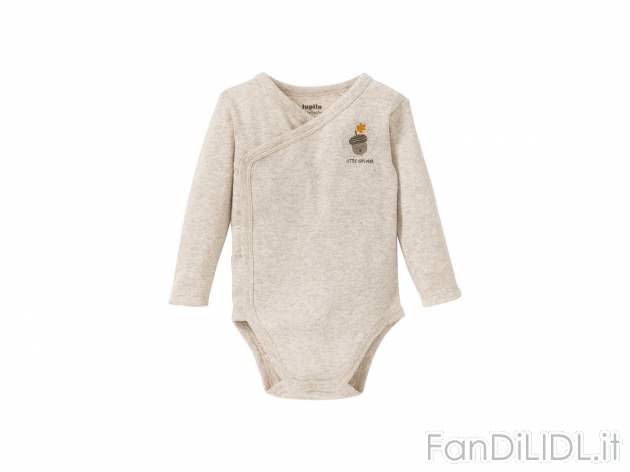 Body a manica lunga per neonati Lupilu Pure Collection, prezzo 4.99 &#8364; ...