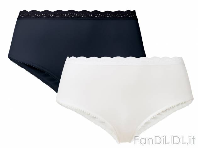 Culottes da donna con pizzo Esmara Lingerie, prezzo 4.99 € 
2 pezzi - Misure: ...