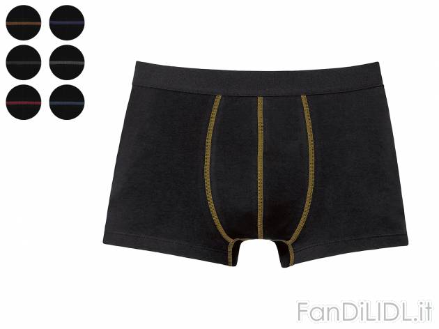 Boxer da uomo Livergy, prezzo 13.99 € 
7 pezzi - Misure: M-XL
Taglie disponibili

Caratteristiche

- ...