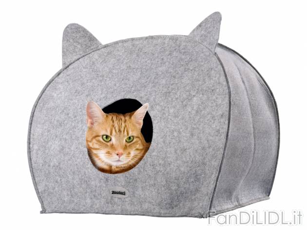Cuccia per gatti Zoofari, prezzo 11.99 &#8364; 
- Con cuscino rimovibile
- Richiudibile
- ...