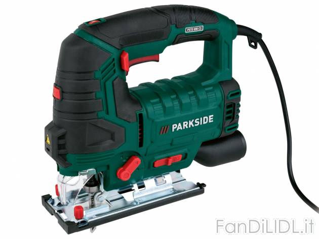 Seghetto a pendolo Parkside PSTK 800 B2, prezzo 29.99 € 
- Corsa a pendolo regolabile ...