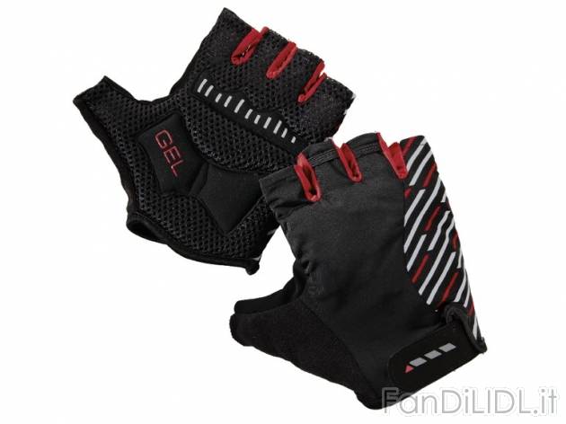 Guanti da ciclista Crivit Sports, prezzo 3,99 &#8364; per Alla confezione 
- ...