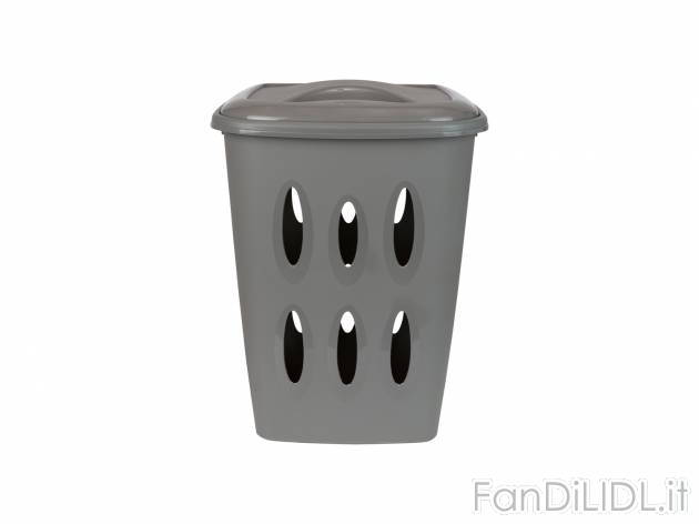 Cesto portabiancheria AquaPur, prezzo 7.99 € 
45 L 
- 41 x 33,2 x 54,4 cm (L ...