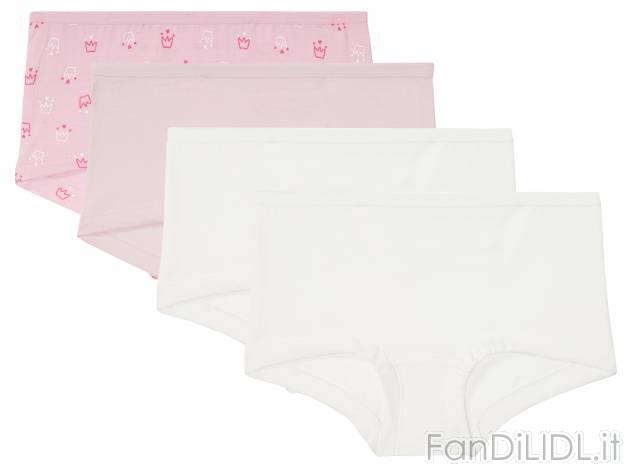 Culotte da bambina Lupilu, prezzo 4.99 &#8364; 
4 pezzi - Misure: 1-6 anni 
- ...