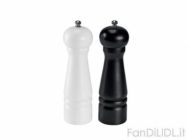 Macinasale e pepe Ernesto, prezzo 9.99 &#8364; 
2 pezzi 
- Meccanismo di macinatura ...