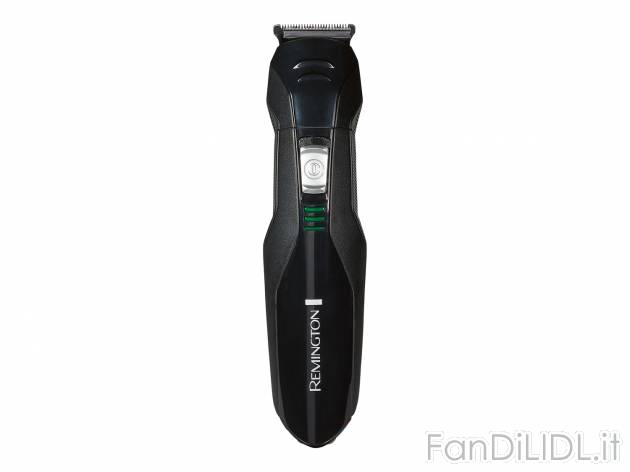 Rasoio elettrico Remington, prezzo 19.99 € 
- 6 pettini accessorio (1,5-16mm)
- ...