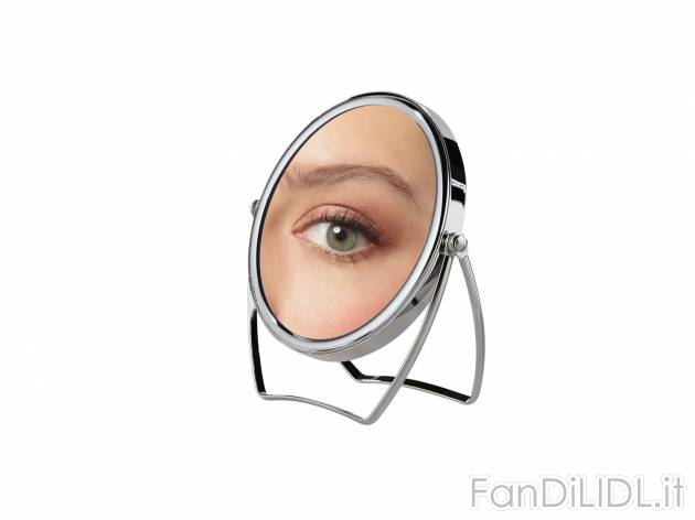 Specchio per il trucco Miomare, prezzo 4.99 € 
- Girevole a 360°
- Superficie ...