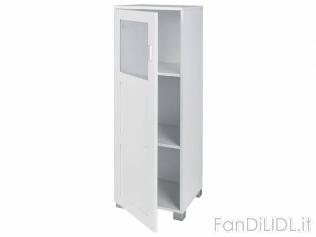 Mobiletto da bagno con anta Livarno Living, prezzo 49.00 € 
- Anta installabile ...