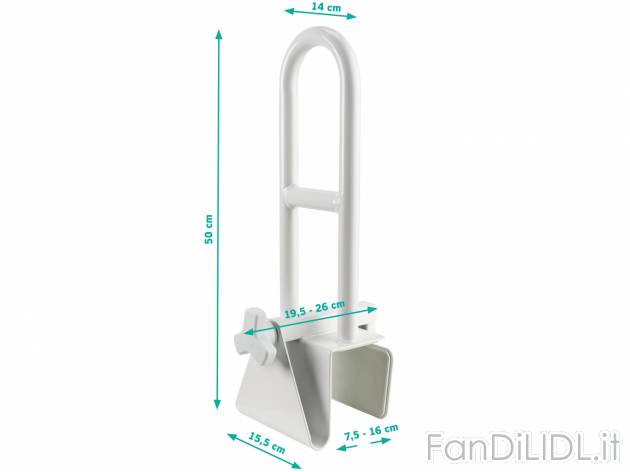 Maniglia per accesso alla vasca da bagno Ridder, prezzo 16.99 € 
- Dimensioni: ...